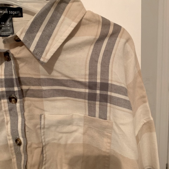 Checked blouse - Picture 2 of 5